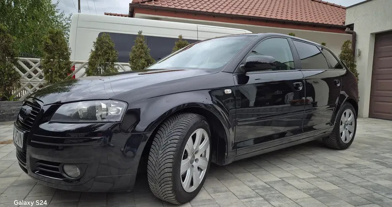 audi podkarpackie Audi A3 cena 17500 przebieg: 156180, rok produkcji 2007 z Kamień Krajeński